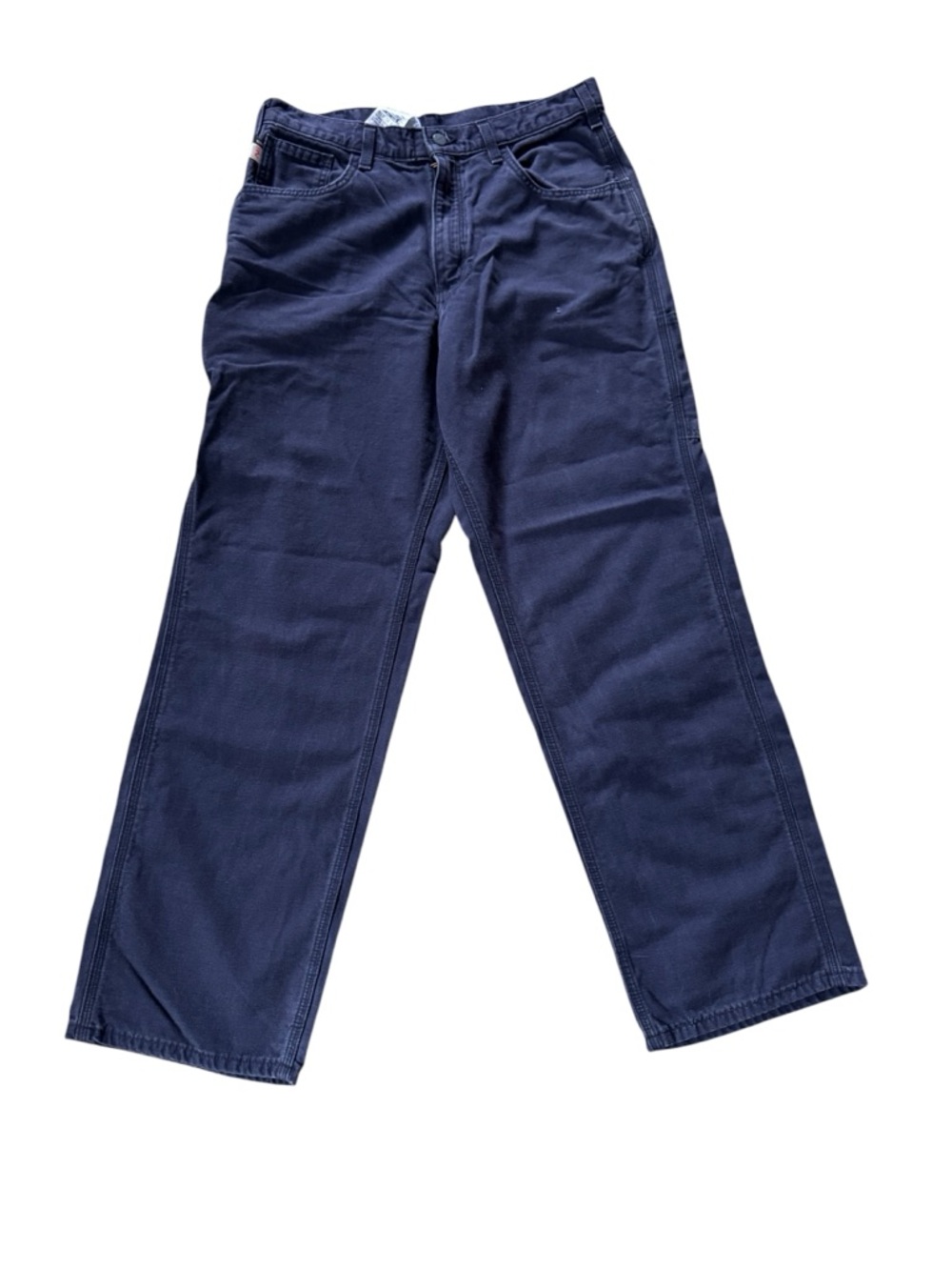 Carhartt FRB159 DNY Flame Resistant Work Pants Men’s 34x32 Navy CAT 2 FR